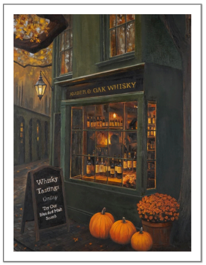 "Amber & Oak" Fine Art Print