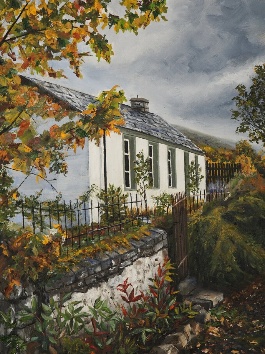 “The Scottish Cottage” Original